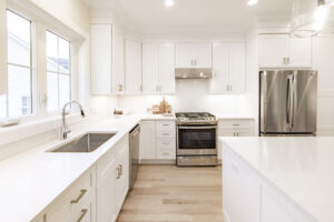 white modern kitchen