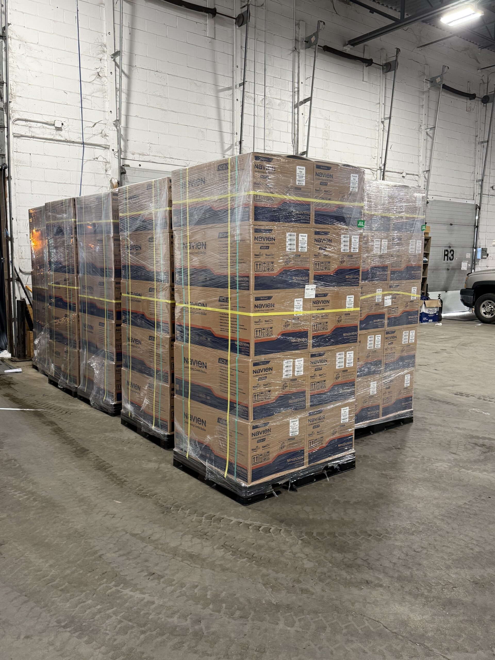 Navien stocked in warehouse